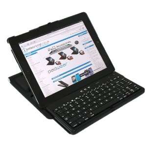 Skin Holder Desktop Stand with Wireless Bluetooth FULL QWERTY Keyboard 