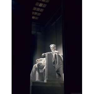  Abraham Lincoln Statue Inside the Lincoln Memorial Premium 
