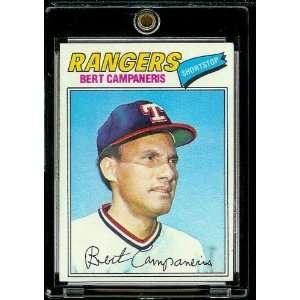 1977 Topps # 373 Bert Campaneris Texas Rangers Baseball 