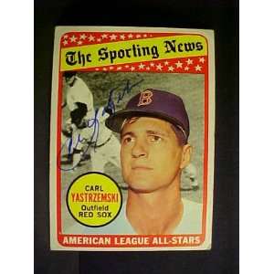 Carl Yastrzemski Boston Red Sox The Sporting News AL All Stars #425 