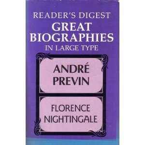   Biographies in Large Type) Cecil Woodham Smith, Andre Prévin Books