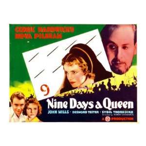 Nine Days a Queen, Nova Pilbeam, Cedric Hardwicke, John Mills, Sybil 