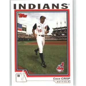  2004 Topps #371 Coco Crisp   Cleveland Indians (Baseball 
