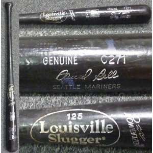 David Bell Game Used Louisville Slugger Mariners Bat   Game Used MLB 