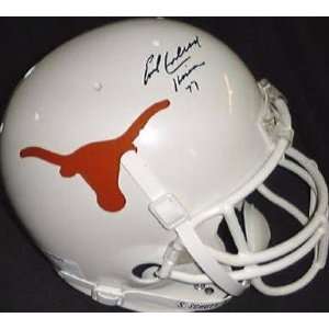 Earl Campbell Signed Helmet   (University of Texas