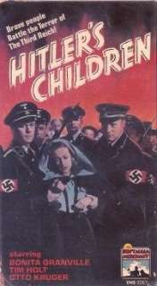  Hitlers Children [VHS] Edward Dmytryk, Bonita Granville 