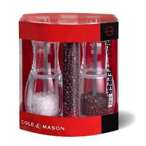 Cole and Mason Florence Salt and Pepper Mill Gift Set with Refills 