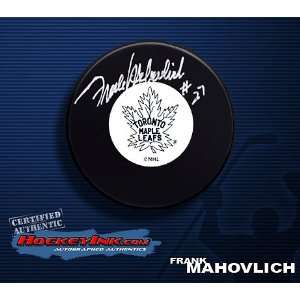 Frank Mahovlich Toronto Maple Leafs Autographed/Hand Signed Hockey 