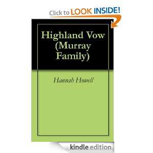 Highland Vow (Murray Family) Hannah Howell  Kindle Store