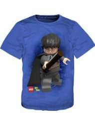 Lego Harry Potter Deathly Hollows Boys T Shirt Blue