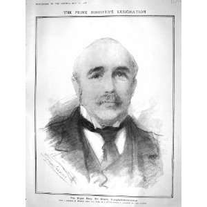  1908 PRIME MINISTER SIR HENRY CAMPBELL BANNERMAN