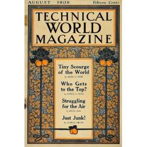  1909 Cover Technical World Henry Hyde Samuel Dunn 