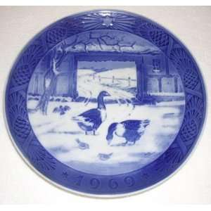  Bing & Grondahl Plate in the Old Farmyard 1969 Everything 