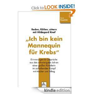 Hildegard Knef Ich bin kein Mannequin für Krebs (German Edition 