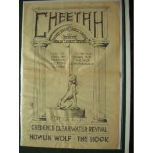   Creedence Clearwater Revival Howlin Wolf 68 Concert Ad