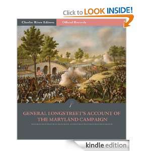   James Longstreets Account of the Maryland Campaign (Illustrated