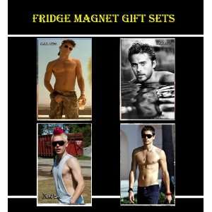 Set of 4 JARED LETO 30 SECONDS TO MARS Fridge Magnets   Sexy Hunks 003