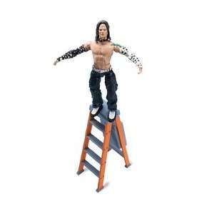  TNA Wrestling Figures: Jeff Hardy 6 with Daredevil Ladder 
