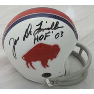  Joe Delamielleure Autographed Buffalo Bills Mini Helmet 
