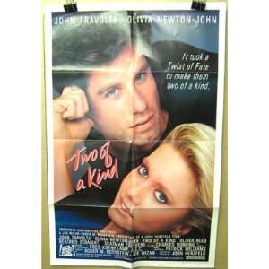  Movie Poster Two Of A Kind John Travolta Olivia NewtonJohn 