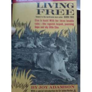  Living Free Joy Adamson Books