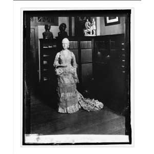  Historic Print (M) Lucy Webb Hayes [inaugural dress from 