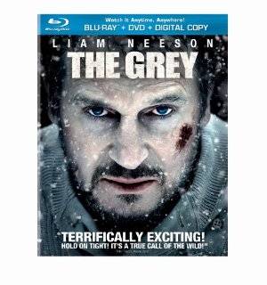 28. The Grey (Two Disc Combo Pack Blu ray + DVD + Digital Copy 