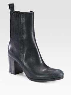 Alexander Wang   Donna Distressed Leather Ankle Boots
