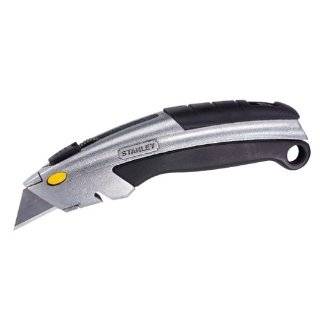 Stanley 10788 Curved Quick Change Utility Knife, Stainless Steel 