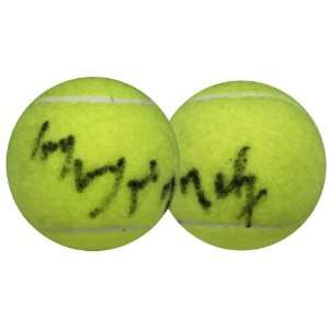  Michael Chang Autographed Tennis Ball