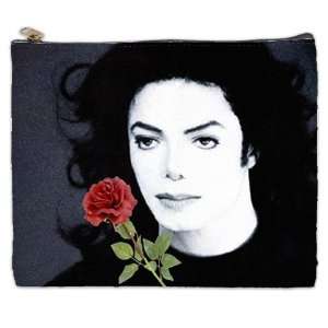 Love You Michael, Michael Jackson Collectible Photo Cosmetic Bag Extra 