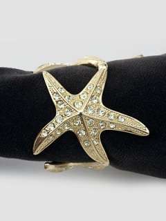 Objet   Set of 4 Starfish Napkin Rings    