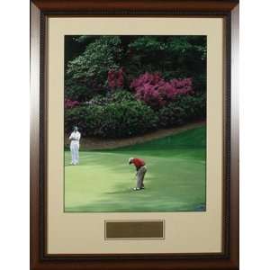  Arnold Palmer Azaleas 2004 Masters Framed Golf P: Sports 