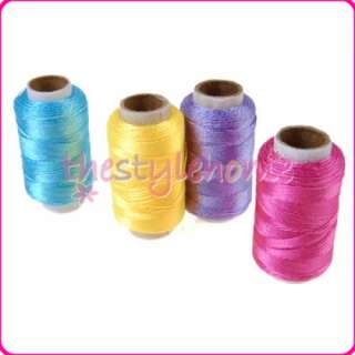 Pack of 12 Rayon Embroidery Thread Colorful New  