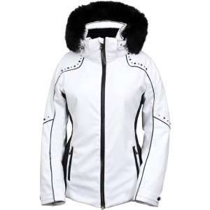  Meco Paige Insulated Ski Jacket With Faux Fur Womens 