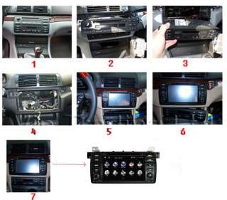 Hot 7 HD Car Monitor GPS Video Radio Navigation DVD Player for BMW 3 