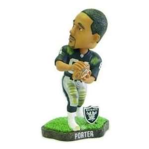 Oakland Raiders Jerry Porter Game Worn Forever Collectibles Bobble 