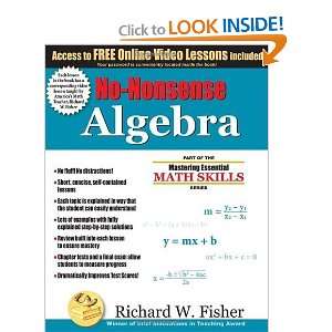   Essential Math Skills Series [Paperback]: Richard W. Fisher: Books