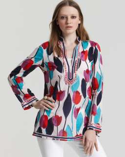 Tory Burch Cotton Voile Tunic  Bloomingdales