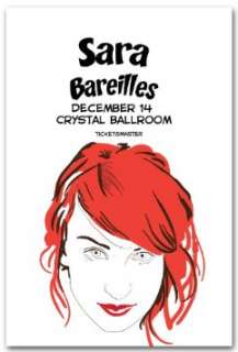  Sara Bareilles Poster   R Concert Flyer
