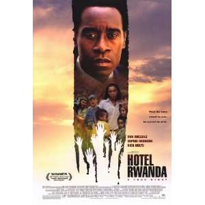  Hotel Rwanda (2004) 27 x 40 Movie Poster Style A: Home 