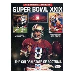 Steve Young Autographed Super Bowl XXIX Program (James 