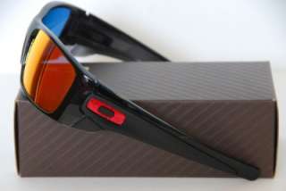 NEW Oakley Fuel Cell Sunglasses Black Ink with Ruby Iridum Lens 009096 