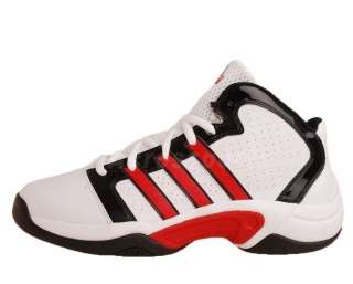 Adidas Tip Off 2 White Red Black 3 Stripes 2011 New Mens Basketball 