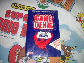 NES Game Genie Code Book Only Nintendo RARE  