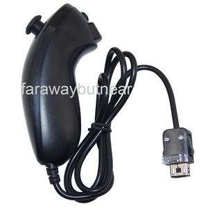   OEM Black Nunchuck for Nintendo Wii Video Game Controller Retail Box