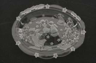 Christmas Ornaments Glass Plate Cups Jewelry Decoration  