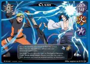 Naruto CCG Comic Con 2010 1 Promo card   Clash*~  