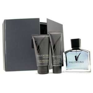 Valentino V Pour Homme Coffret Edt Spray 100ml+ After Shave Balm 75ml 