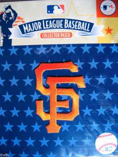 MLB Official San Francisco Giants Team Emblem Patch SF  